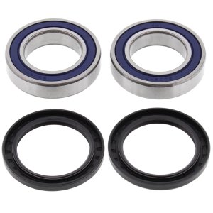 Kawasaki KFX250 Mojave Wheel Bearing Kit - Rear - All Balls Racing - High-speed ABEC 3 Bearings - `87-`04